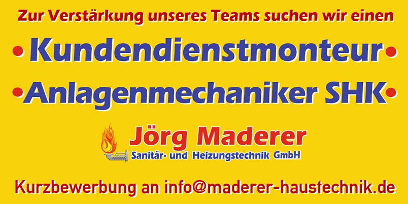 J�rg Maderer Sanit�r- und Heizungs GmbH